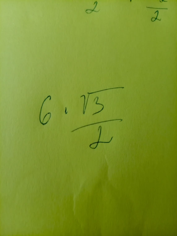 6 · √3 / 2
