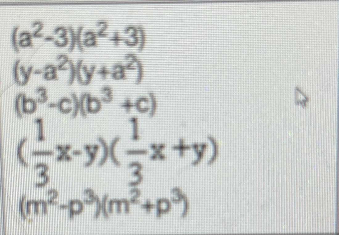 (a^2-3)(a^2+3)