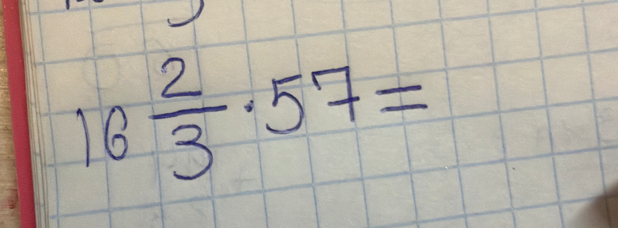 16 2/3 * 57 =