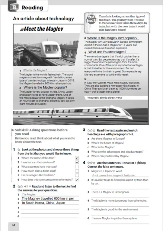 Read the text again and match headings a–e with paragraphs 1–5.
