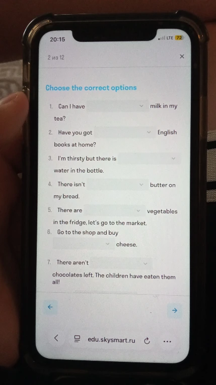 Choose the correct options