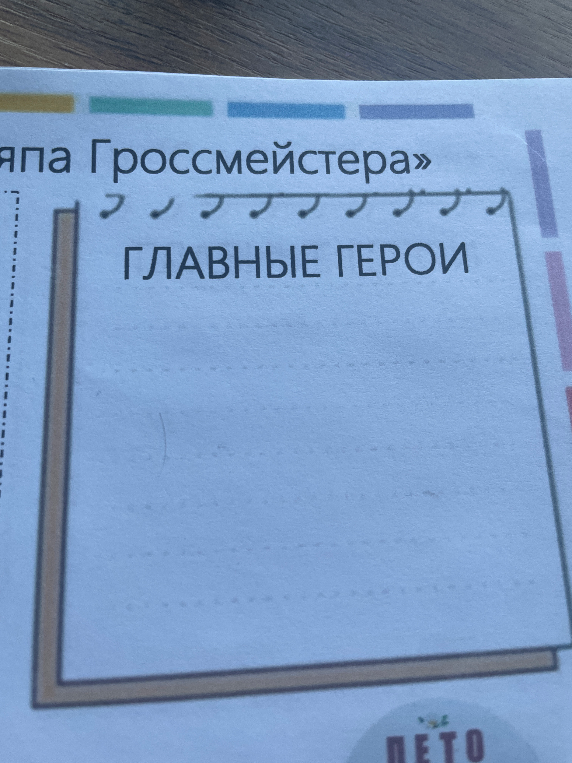 ГЛАВНЫЕ ГЕРОИ