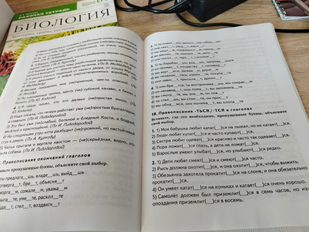 18. Правописание -ТЬСЯ/-ТСЯ в глаголах. Вставьте, где это необходимо, пропущенные буквы, объясните свой выбор.