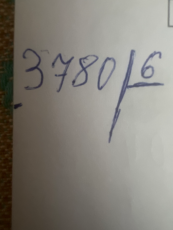 3780 / 6
