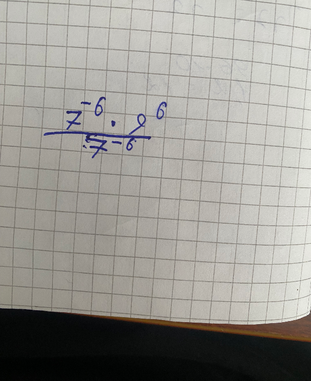 7^-6 * 9^6 / 7^-6