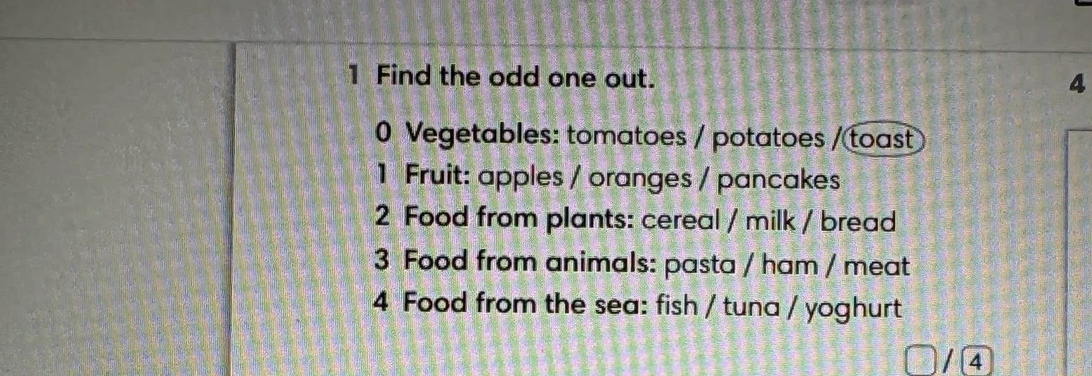 Find the odd one out.