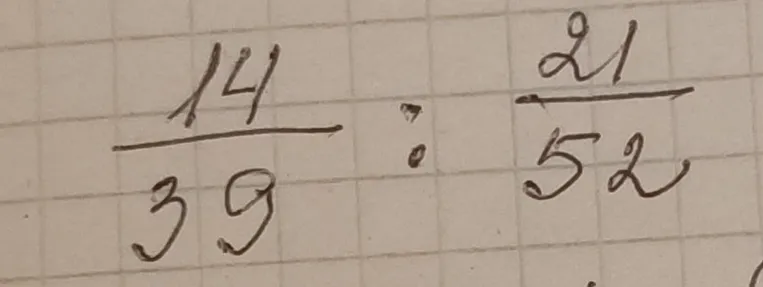 14/39 : 21/52
