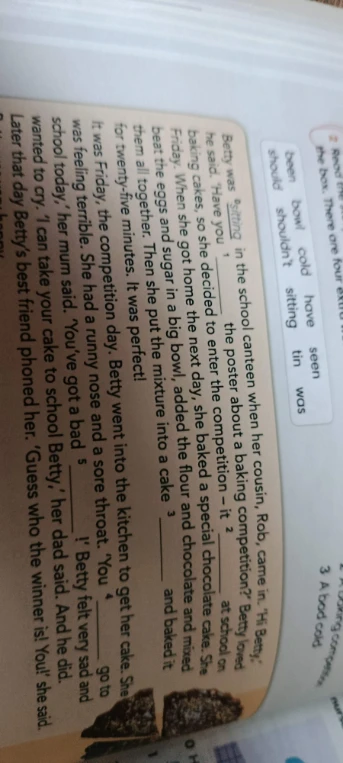 Read the text and fill in the gaps with the words from the box.