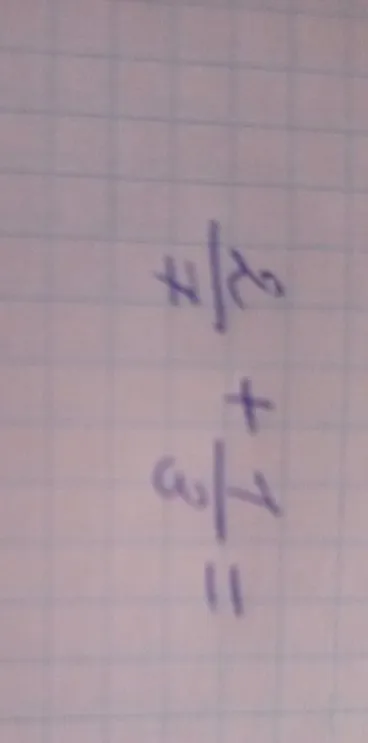 2/7 + 1/3 =