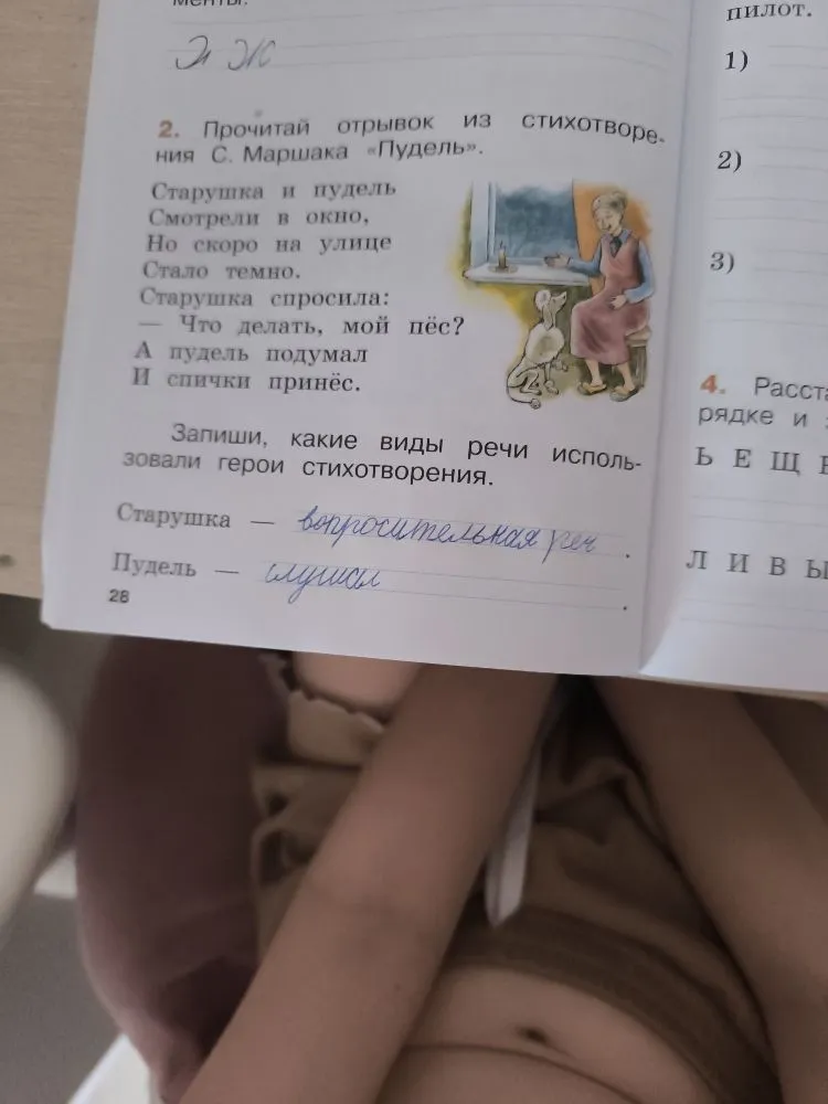 Раздели слова на три группы. Озаглавь и запиши каждую группу слов. В скобках запиши вопрос, на который отвечают слова каждой группы.