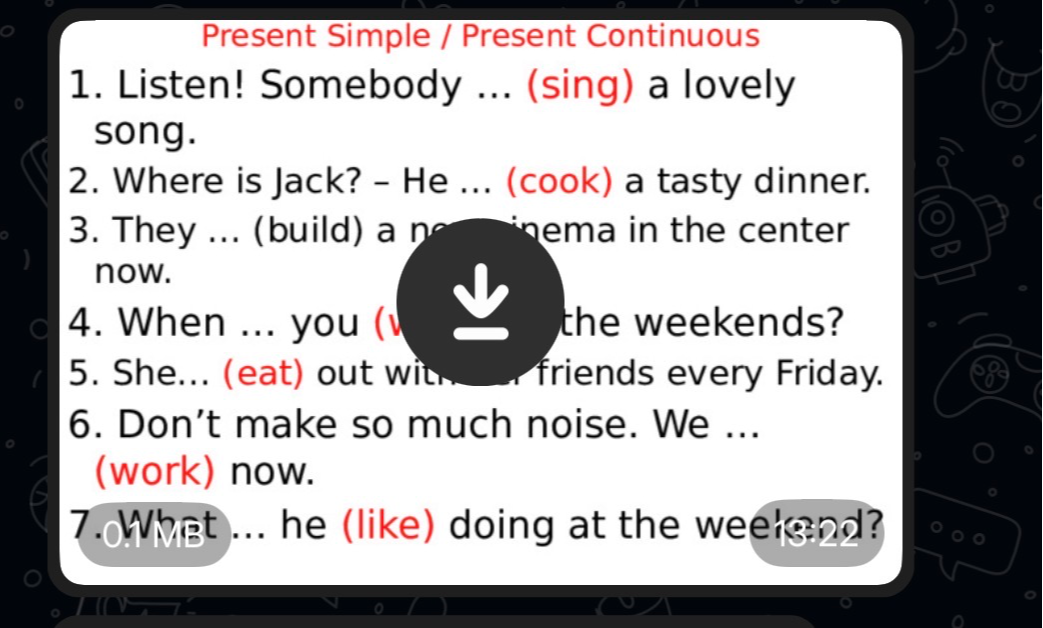 Listen! Somebody ... (sing) a lovely song.