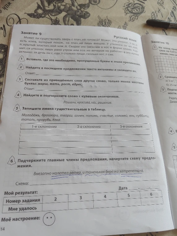 Вставьте, где это необходимо, пропущенные буквы и знаки препинания.