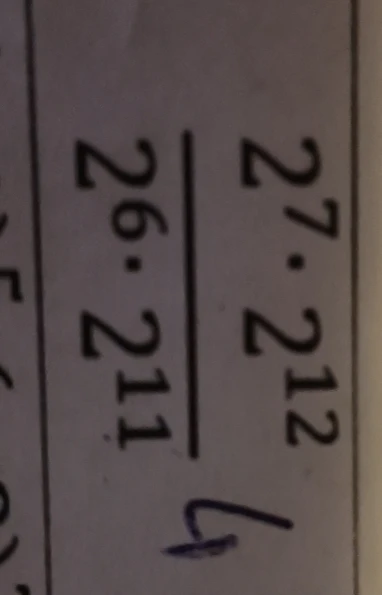 2^7 * 2^12 / 2^6 * 2^11
