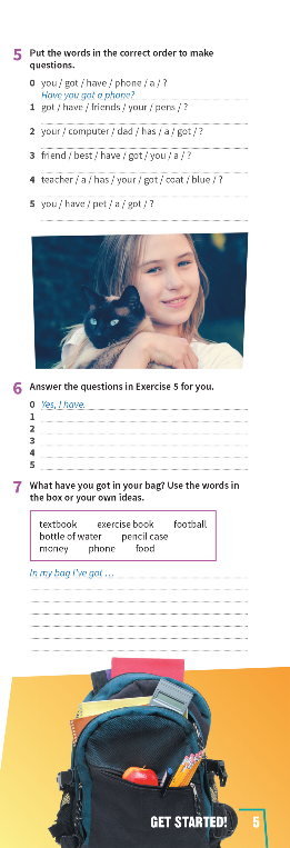 Put the words in the correct order to make questions.