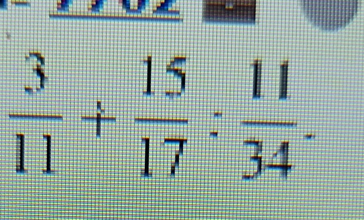 3/11 + 15/17 : 11/34
