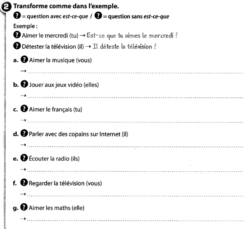 Transforme comme dans l'exemple.
