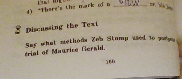 Say what methods Zeb Stump used to postpone the trial of Maurice Gerald.