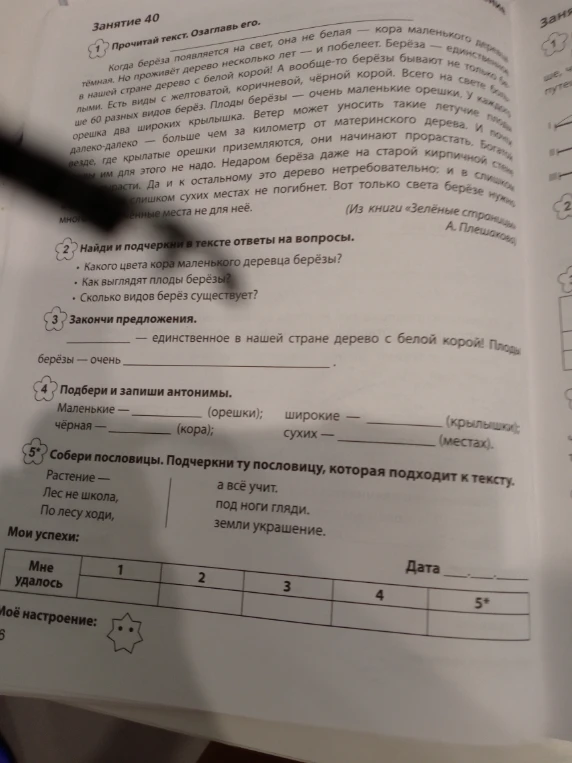 Прочитай текст. Озаглавь его.