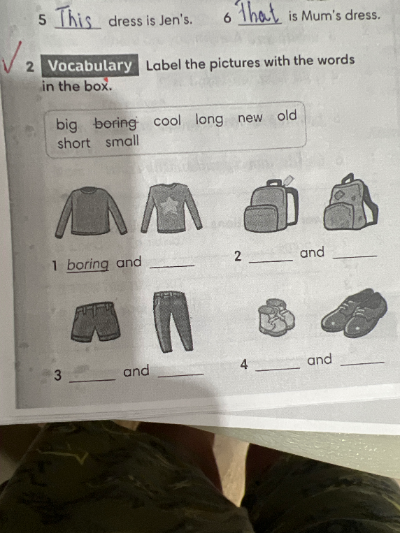 Label the pictures with the words in the box.