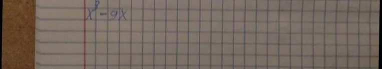 Разложить выражение на множители: $x^3 - 9x$.