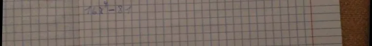 16x^4 - 81