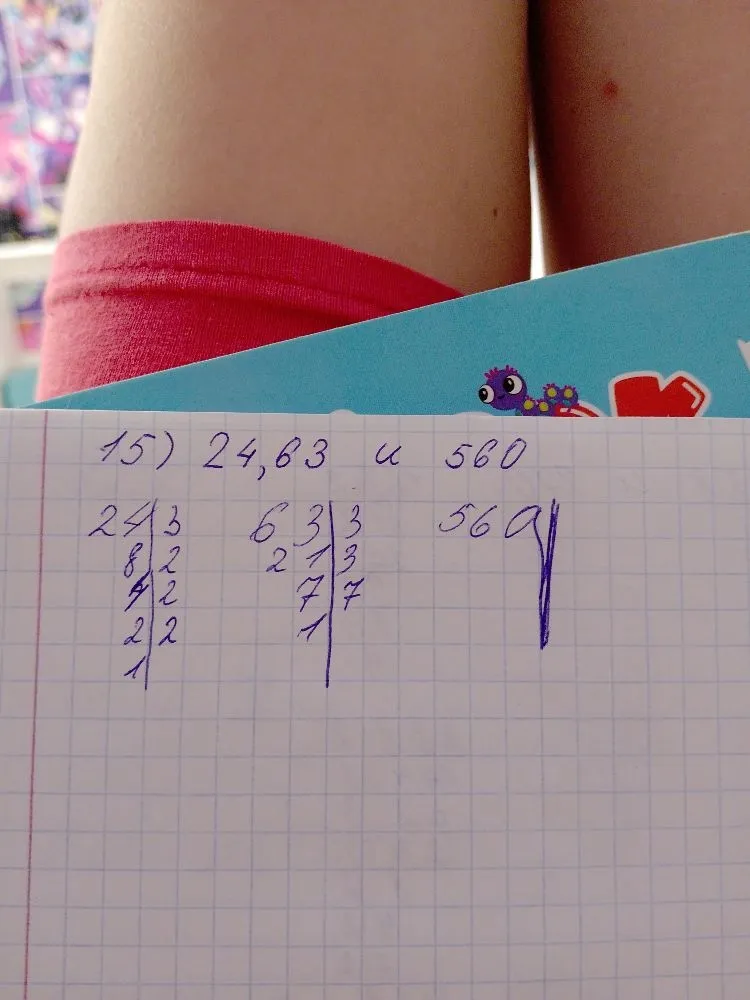 15) 24, 63 и 560