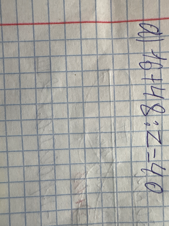 16 + 48 : z = 40