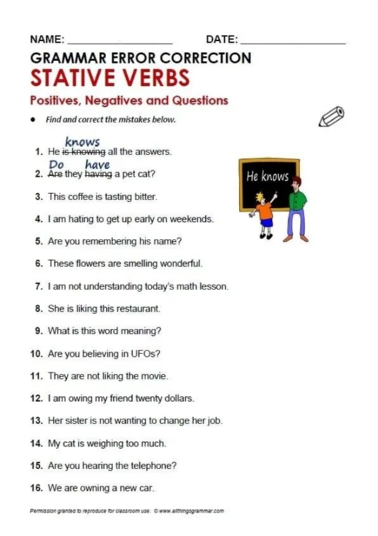 Find and correct the mistakes below.