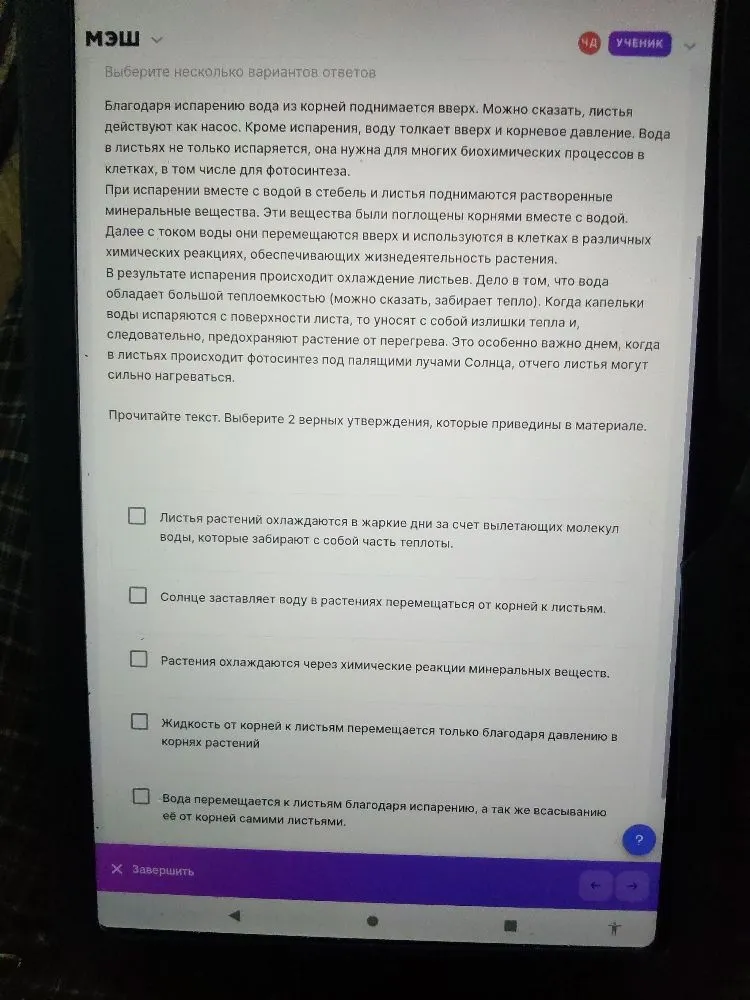 Прочитайте текст. Выберите 2 верных утверждения, которые приведены в материале.