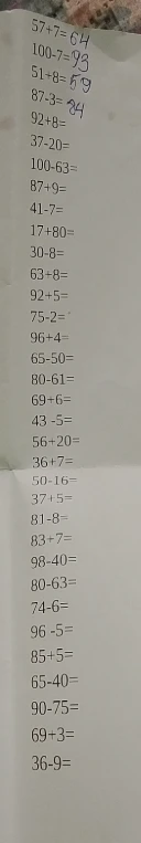 92+8=