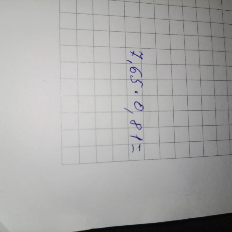 7,65 * 0,81 =