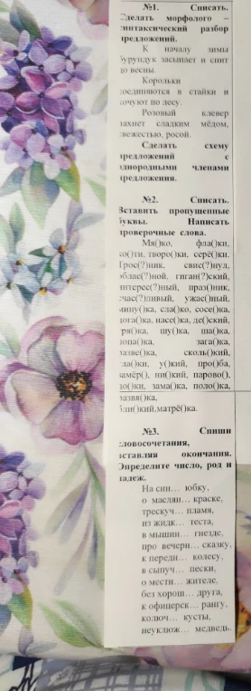 №1. Списать. Сделать морфолого-синтаксический разбор предложений. К началу зимы бурундук засыпает и спит до весны.