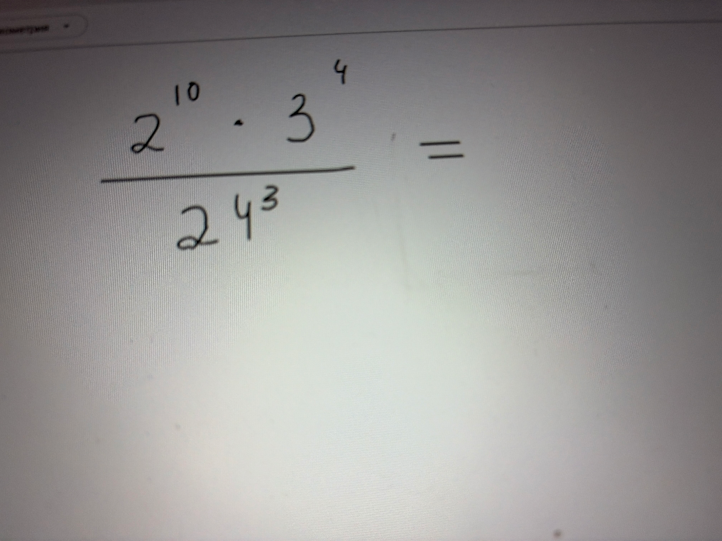 2^10 * 3^4 / 24^3 =