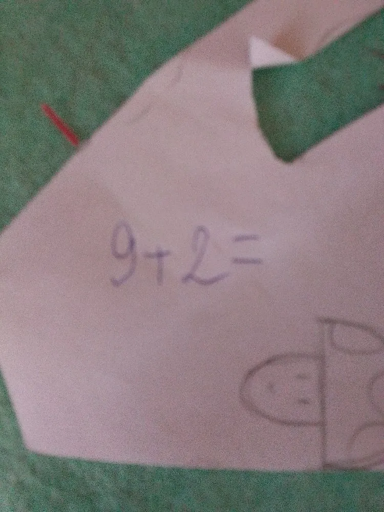 9 + 2 =