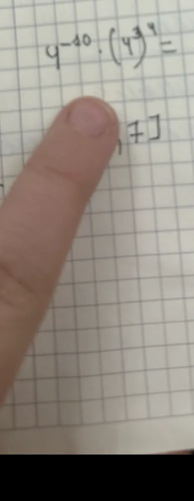 y^{-10} * (y^3)^4 =