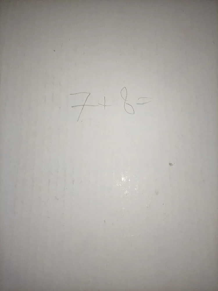 7 + 8 =