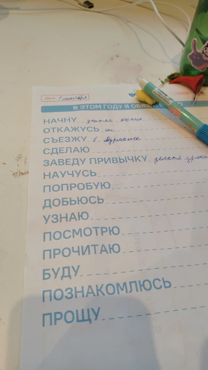 В этом году я обязательно...