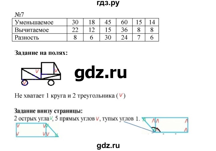 ГДЗ по математике 2 класс  Моро   часть 2. страница - 9, Решебник №1 к учебнику 2016