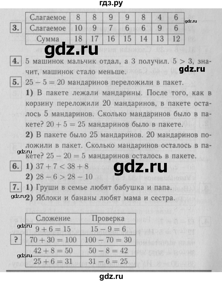 ГДЗ по математике 2 класс  Моро   часть 1. страница - 85, Решебник №3 к учебнику 2016