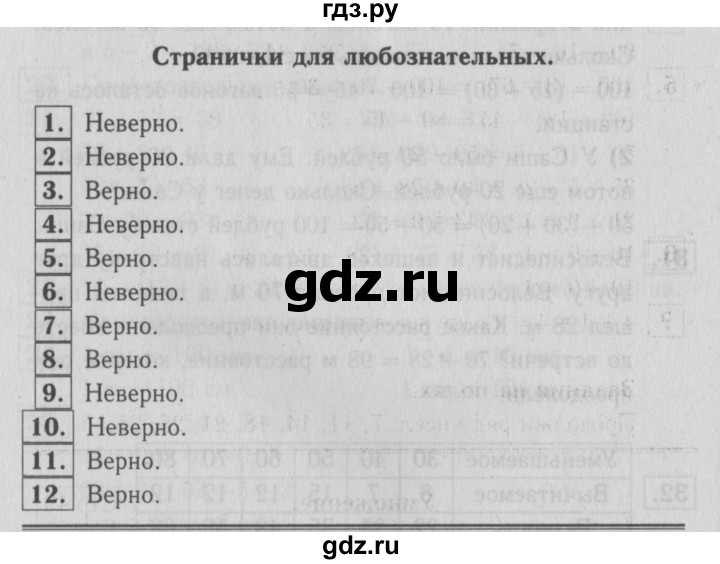 ГДЗ по математике 2 класс  Моро   часть 2. страница - 46, Решебник №3 к учебнику 2016