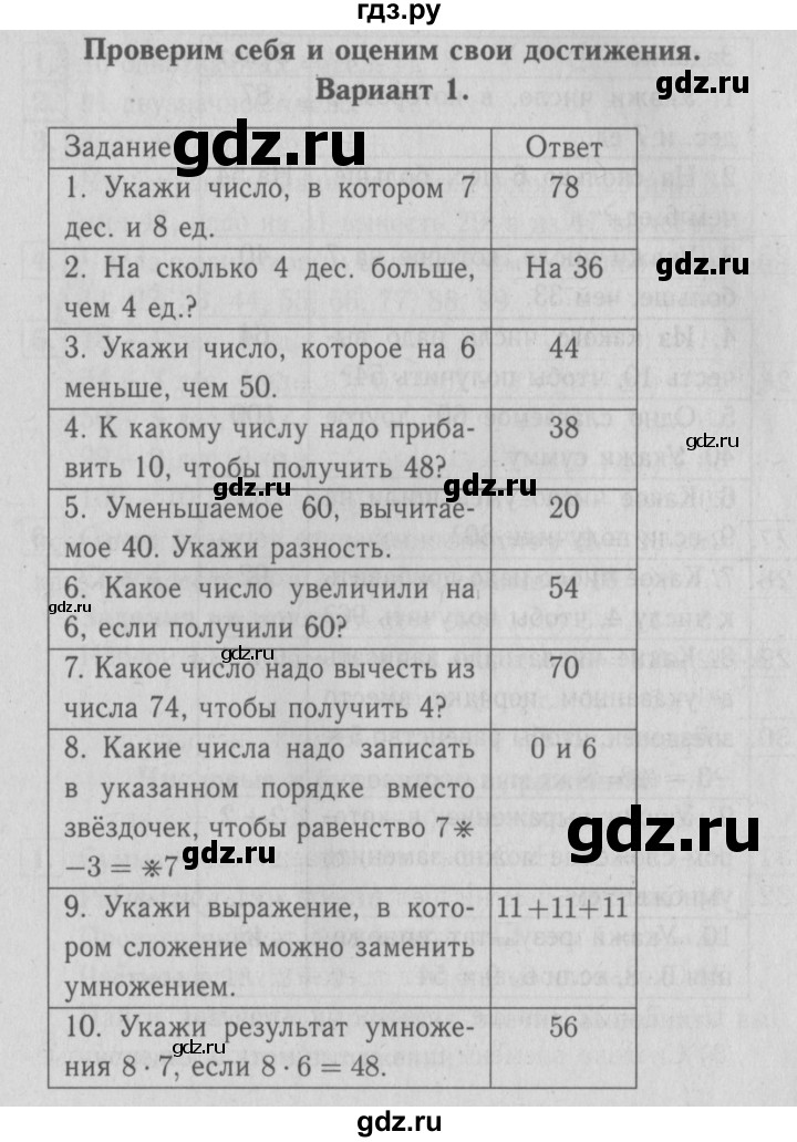 ГДЗ по математике 2 класс Моро часть 2 - ответ страница 100, Решебник №3 к учебнику 2016
