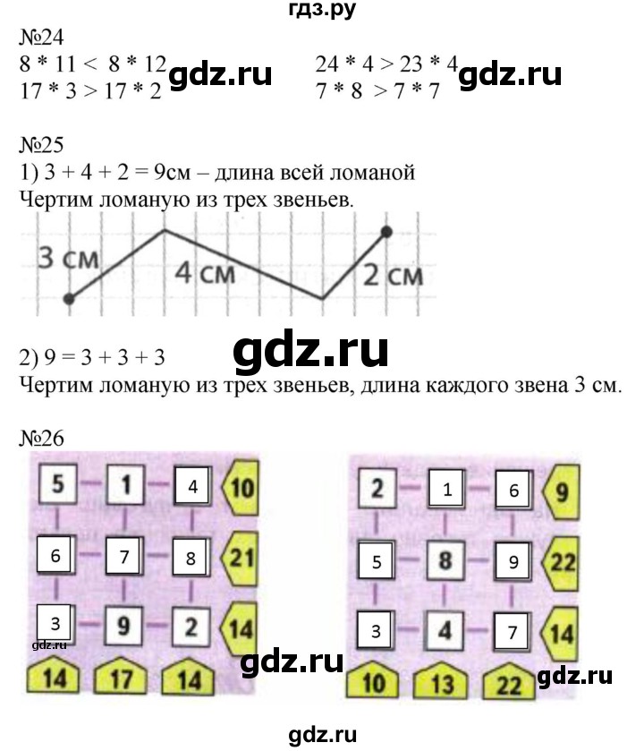 ГДЗ по математике 2 класс Моро рабочая тетрадь  часть №2 страница - 30, Решебник к тетради 2023