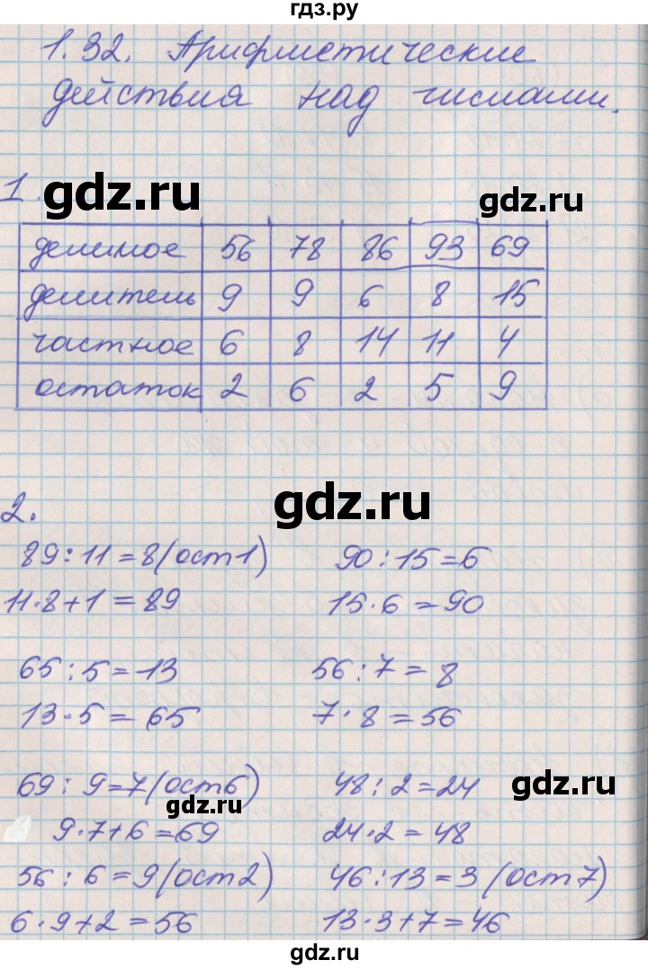 ГДЗ Часть 1. Страница 68 Математика 3 Класс Демидова, Козлова