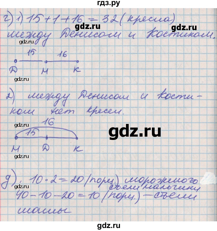 ГДЗ по математике 3 класс Демидова   часть 1. страница - 36, Решебник №2 к учебнику 2016