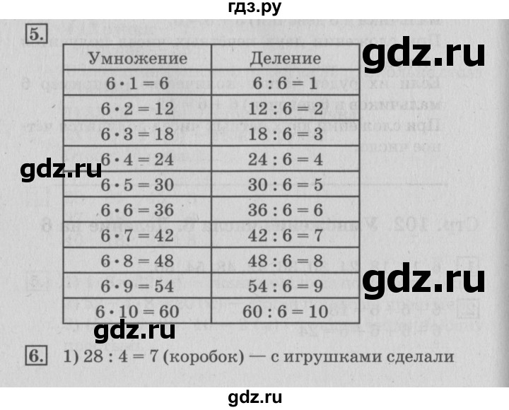 ГДЗ по математике 3 класс  Дорофеев   часть 1. страница - 103, Решебник №2 к учебнику 2015