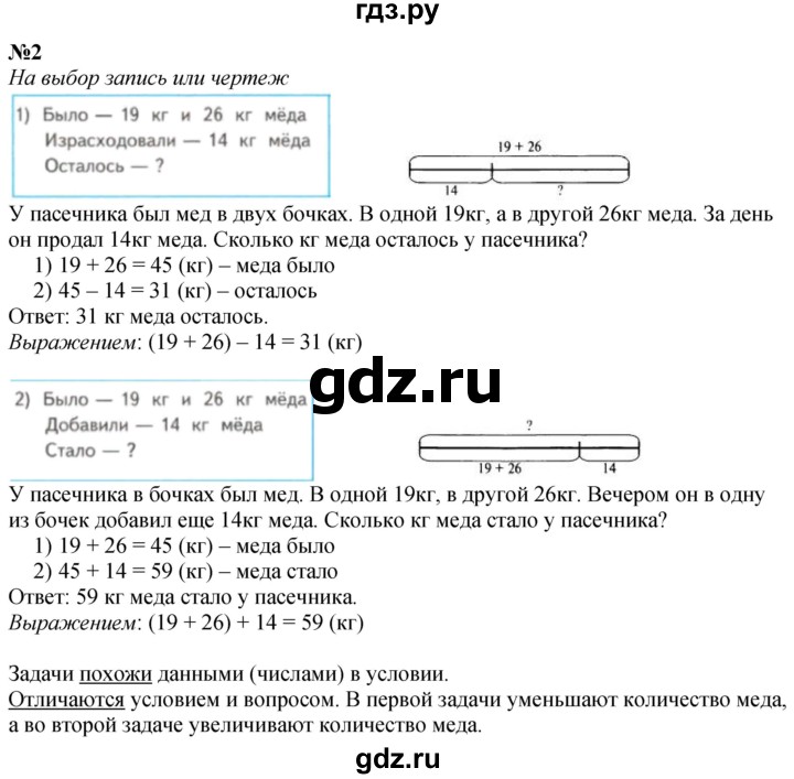 ГДЗ по математике 3 класс  Дорофеев   часть 1. страница - 23, Решебник №1 2015