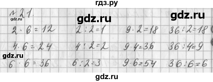 ГДЗ по математике 3 класс  Рудницкая   часть 2 / умножение суммы на число - 21, Решебник №1