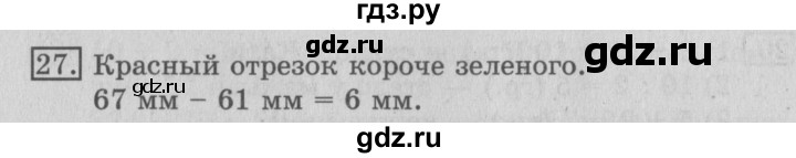 ГДЗ по математике 3 класс  Рудницкая   часть 1 / ломаная - 27, Решебник №3