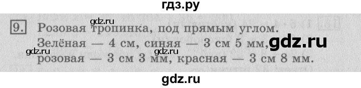 ГДЗ по математике 3 класс  Рудницкая   часть 2 / прямая - 9, Решебник №3