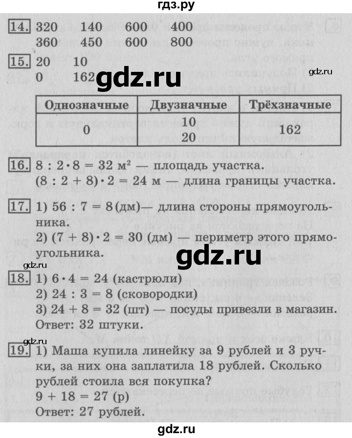 ГДЗ по математике 3 класс  Рудницкая   часть 2. страница - 50, Решебник №3 2016